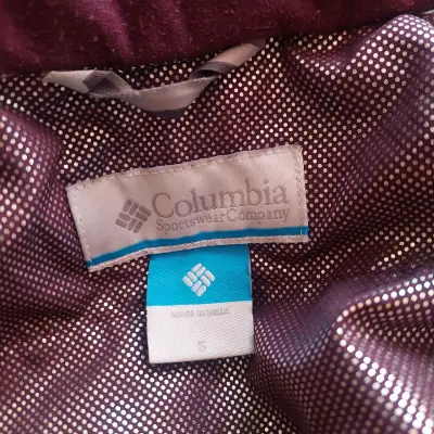 Chaqueta Columbia burdeos talla S - miniatura 1
