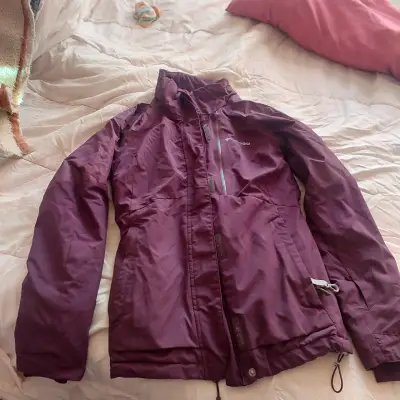Chaqueta Columbia burdeos talla S - miniatura 3