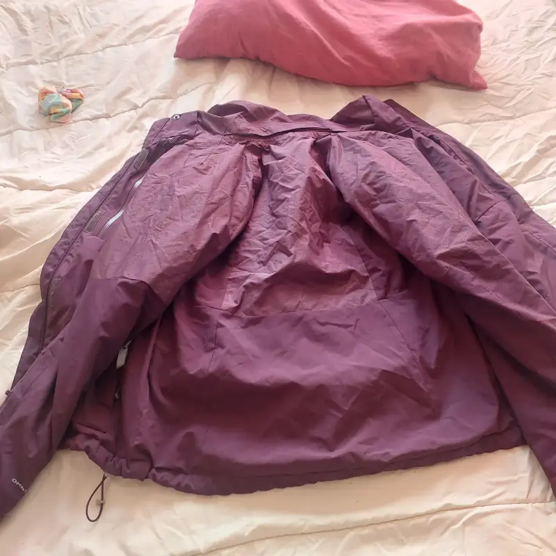 Chaqueta Columbia burdeos talla S - 4