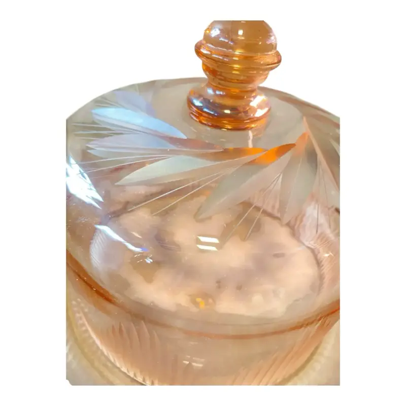 Quesera Cristal Tallado - 2