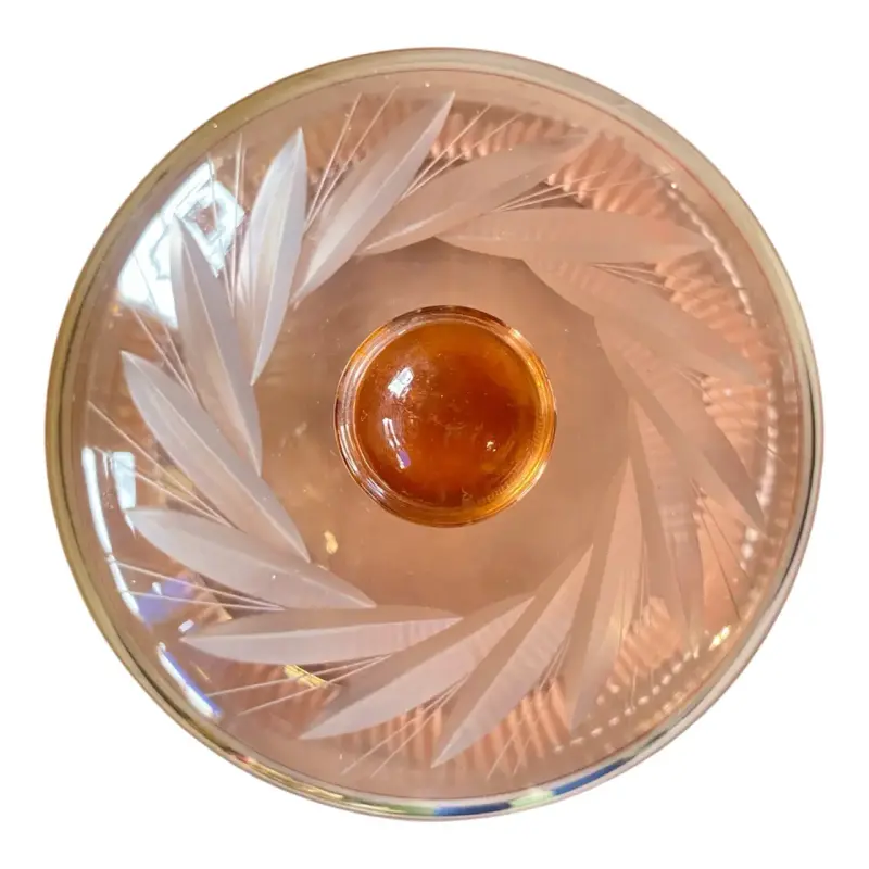 Quesera Cristal Tallado - 5