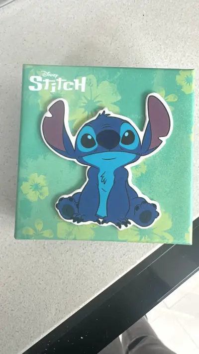 Aros plata fina Stitch - miniatura 2