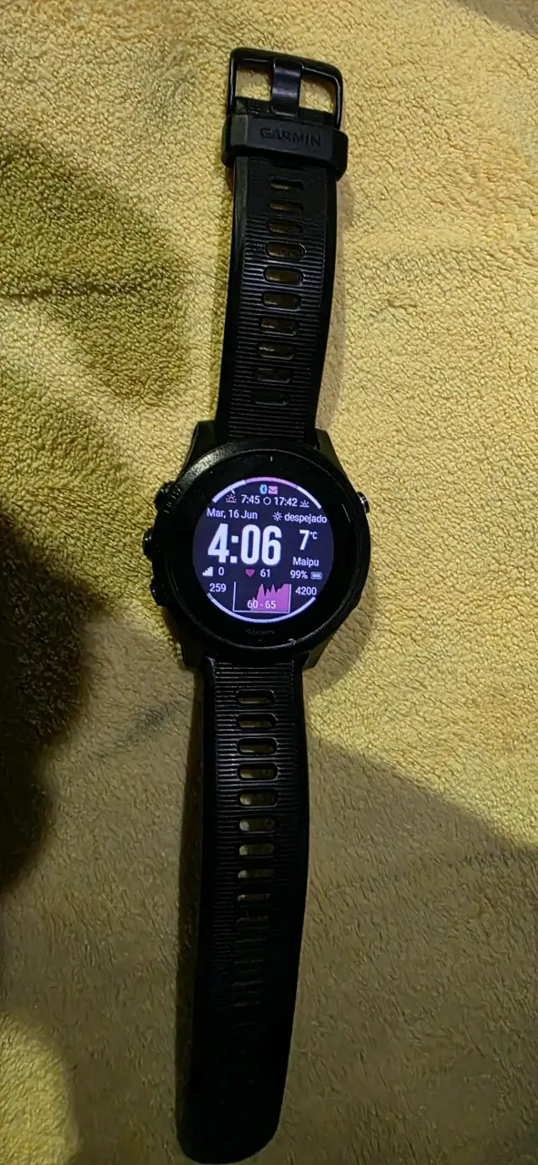 Reloj deportivo negro Garmin - 3