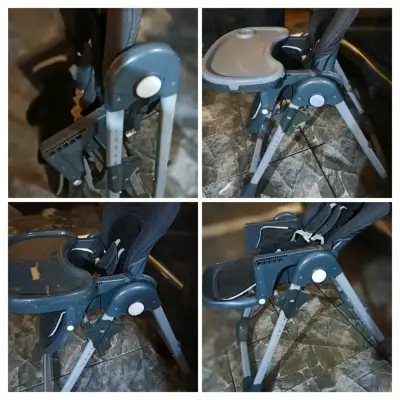 Silla de comer bebé plegable - miniatura 1