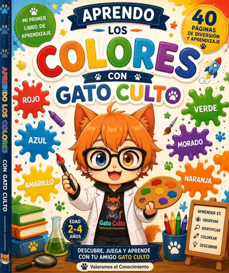Libro Aprende los Colores (Neurociencias) - 1