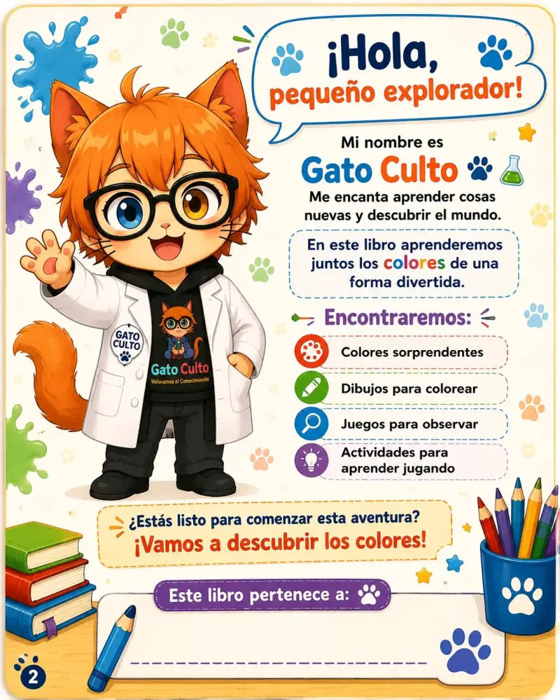 Libro Aprende los Colores (Neurociencias) - 2