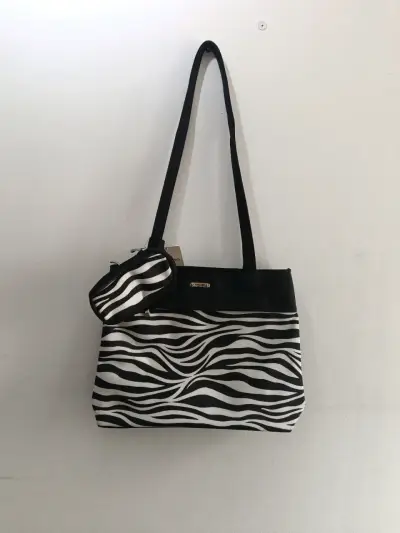Bolso tote estampado cebra - miniatura 1