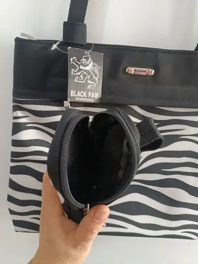 Bolso tote estampado cebra - miniatura 3