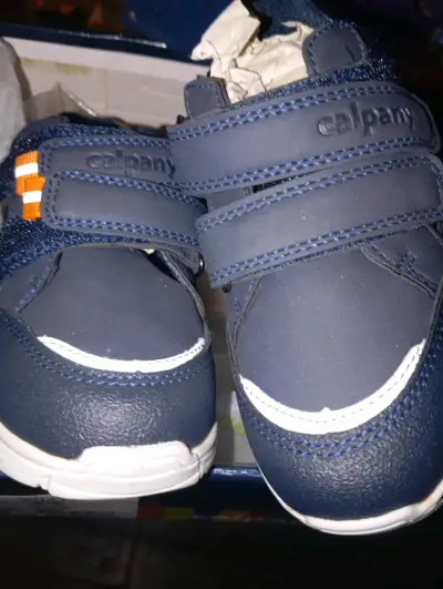 Botines azules de niño Calpany - miniatura 3