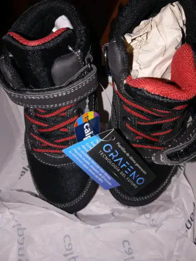 Botas negras Calpany para niños - miniatura 2