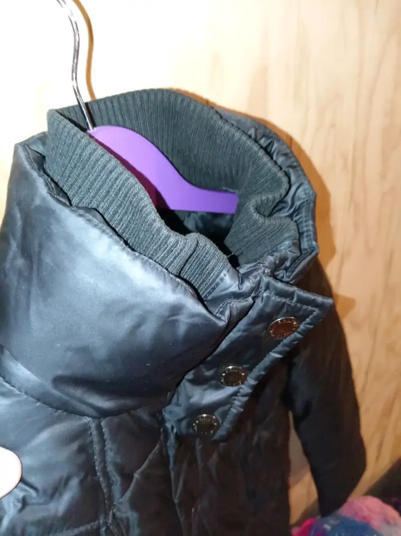 Chaqueta parka negra - 3