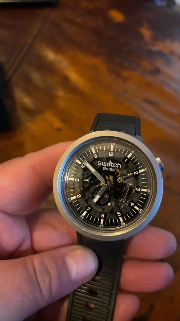 Reloj Swatch Big Bold Irony Negro - 2