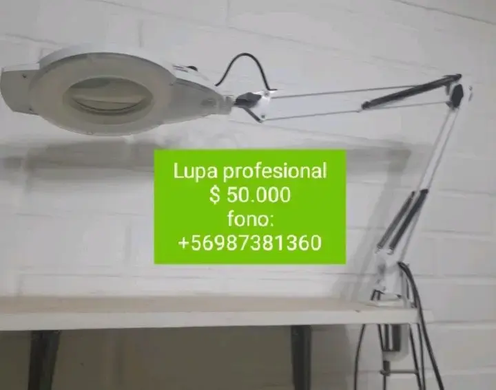 Lámpara lupa profesional