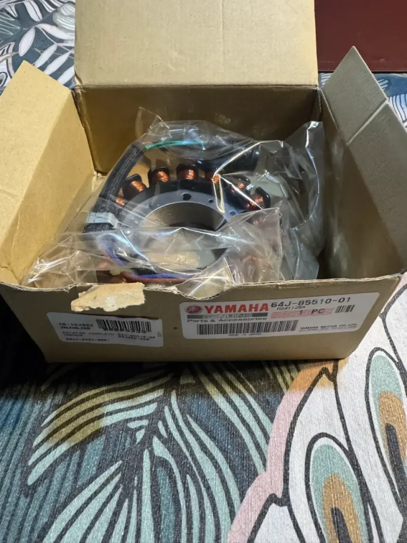 Estator Yamaha nuevo en caja