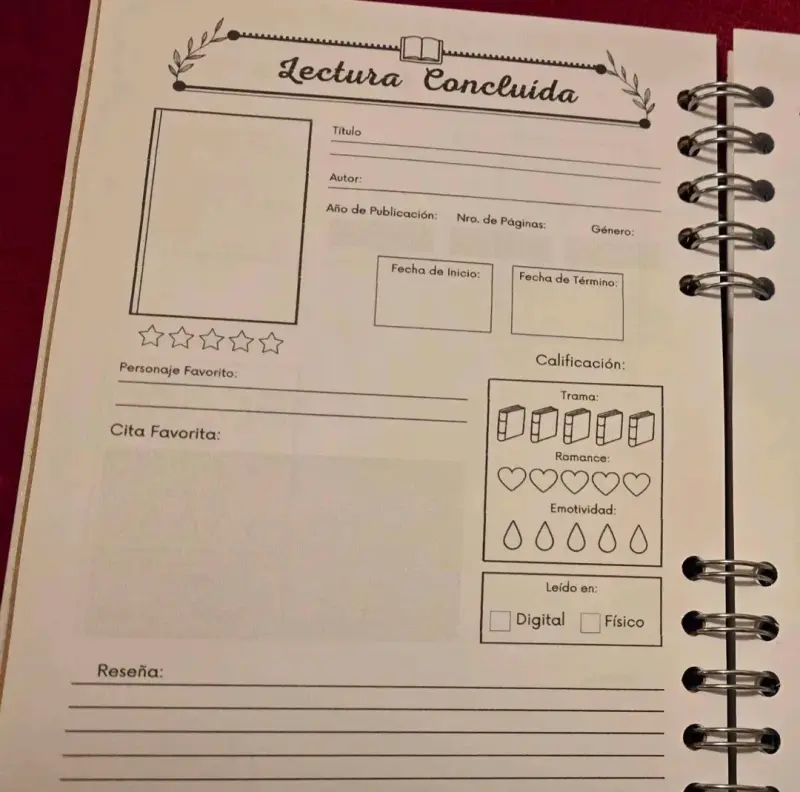 Cuaderno de lectura - El Principito - 2