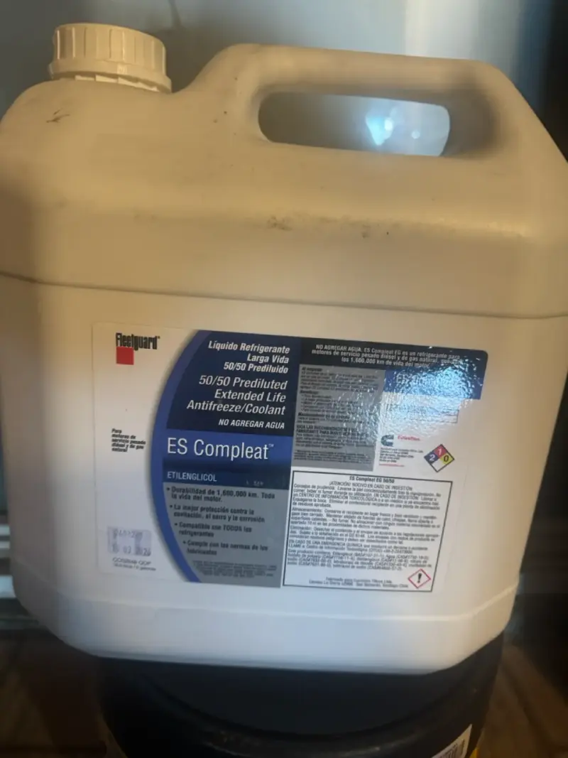 Refrigerante Fleetguard ES Compleat