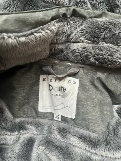 Chaqueta de polar gris Doite - miniatura 1