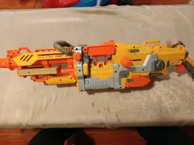 Lanzador Nerf Vulcan EBF-25 naranja - miniatura 1