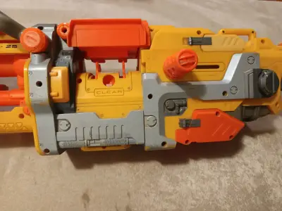 Lanzador Nerf Vulcan EBF-25 naranja - miniatura 3