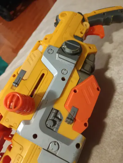 Lanzador Nerf Vulcan EBF-25 naranja - miniatura 4