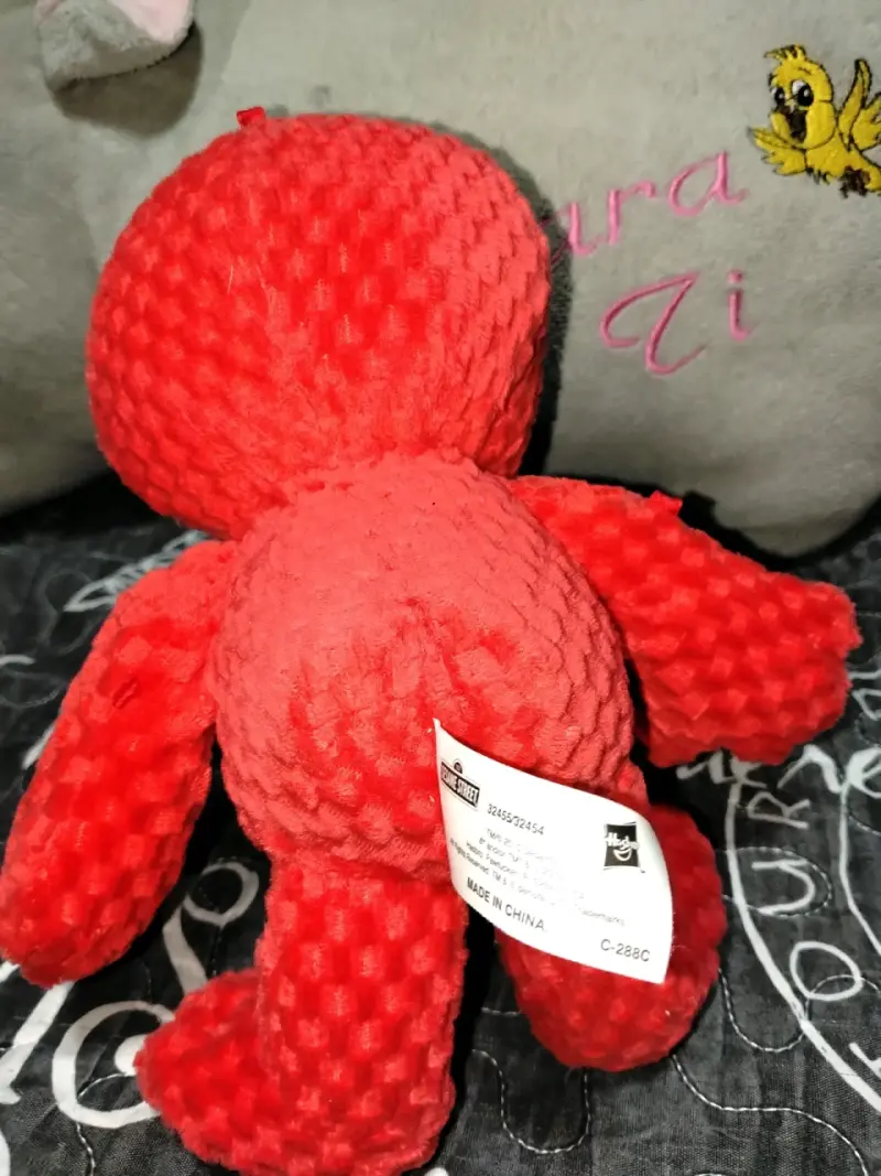 Peluche rojo infantil Elmo - 2