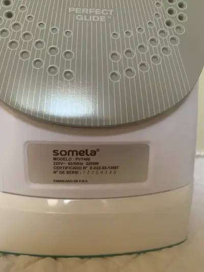 Plancha a vapor Somela turquesa - miniatura 4