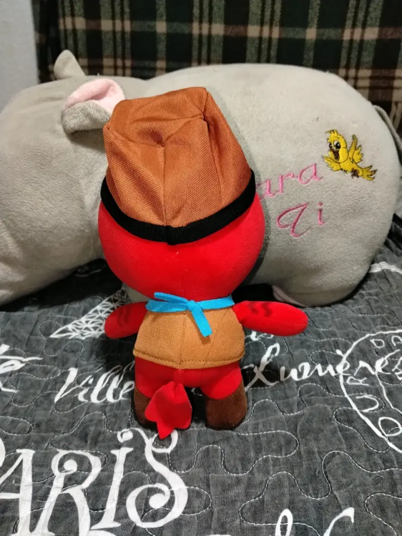 Peluche pájaro con sombrero - 2