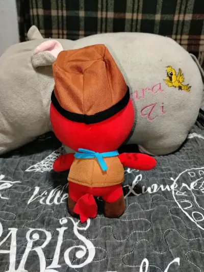 Peluche pájaro con sombrero - miniatura 2