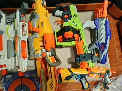 Lote de lanzadores Nerf usados - miniatura 3
