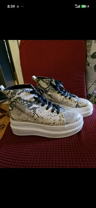 Zapatillas plataforma animal print - miniatura 1