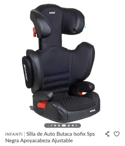Silla de auto Infanti negra - miniatura 1