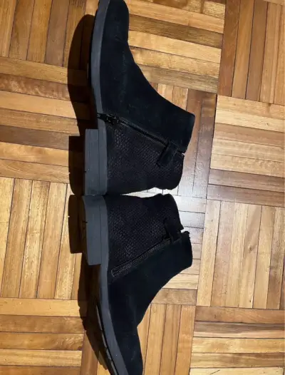 Botines negros de gamuza - miniatura 4