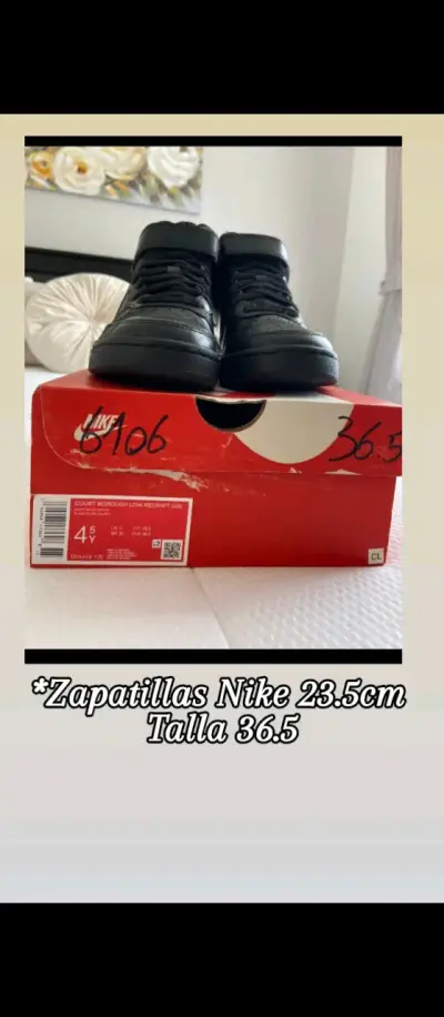 Zapatillas negras Nike - miniatura 2