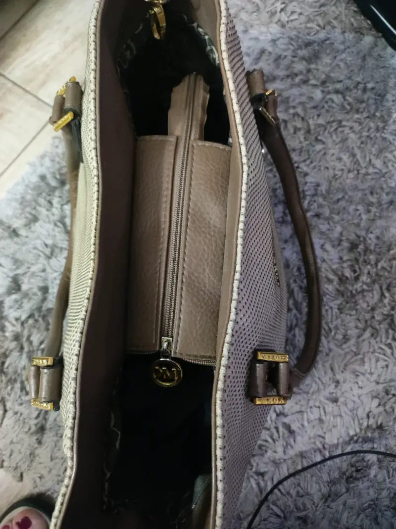 Bolso Michael Kors beige - 4