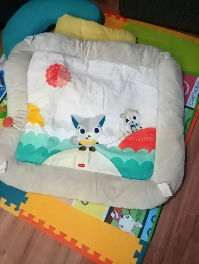 Gimnasio de bebe acolchado
