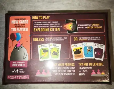 Juego de mesa Exploding Kittens - miniatura 2