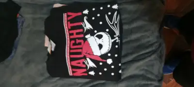 Polera negra el estraño mundo de jack - miniatura 1
