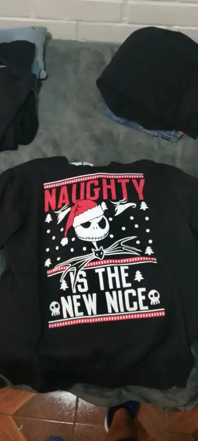 Polera negra el estraño mundo de jack - miniatura 2