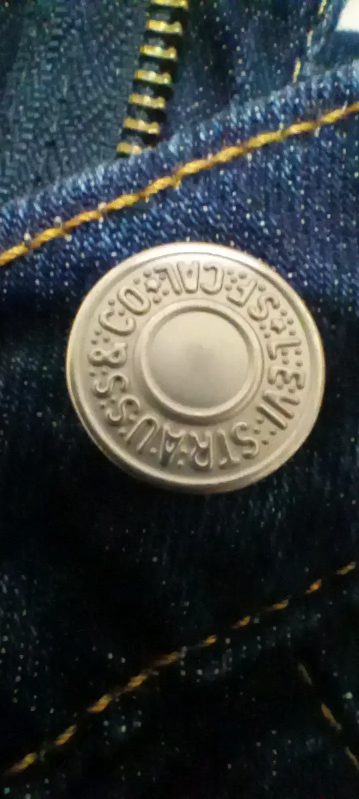 Jeans azul oscuro ajustados - 6
