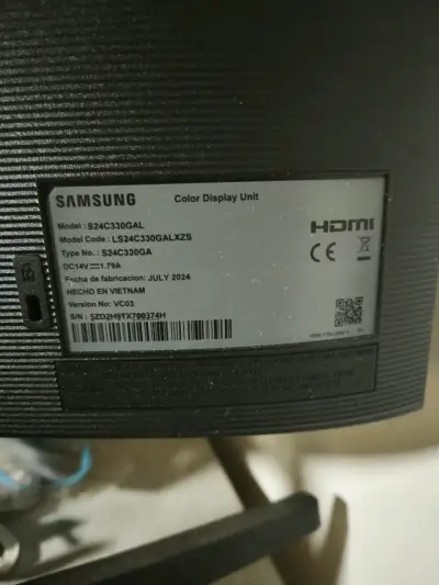 Monitor Samsung S24C330GAL - miniatura 1