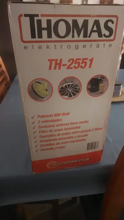Extractor de jugos TH-2551 - miniatura 2