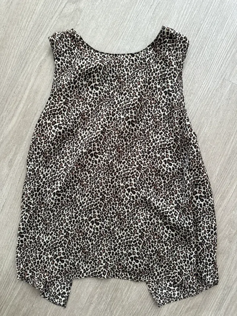 Blusa estampado animal print - 1