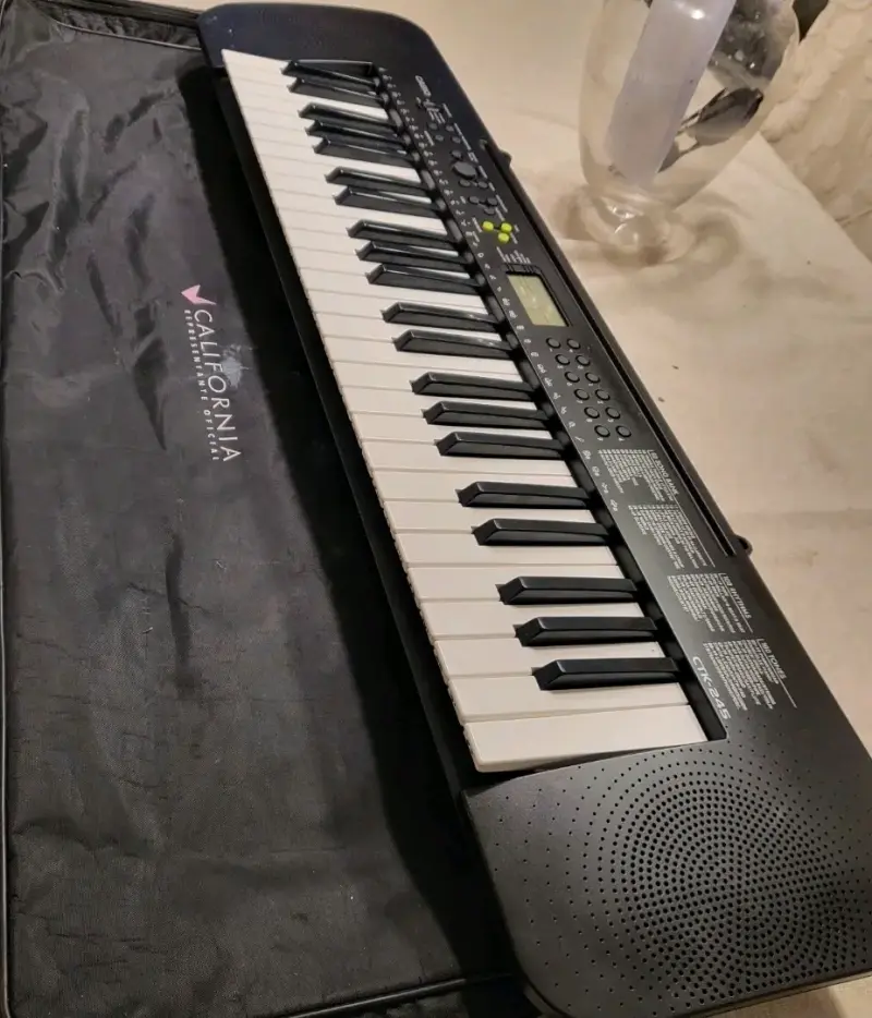 Teclado electrónico Casio con funda - 2
