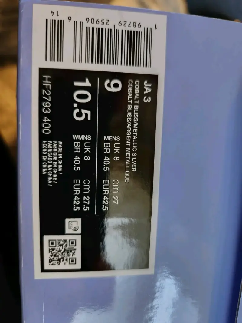 Ja 3 cobalt Bliss / Metallica silver - 6