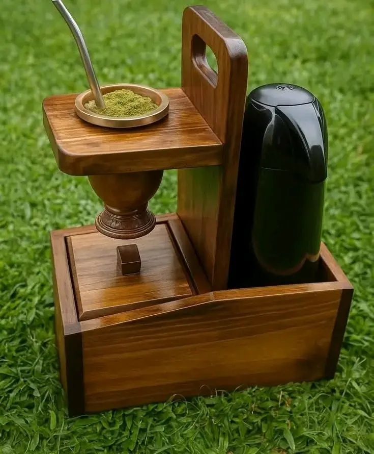 Mesa de Vino de Madera - 3