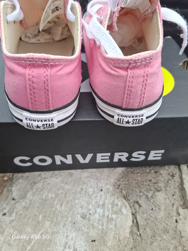 Zapatillas Converse All Star rosas - 3