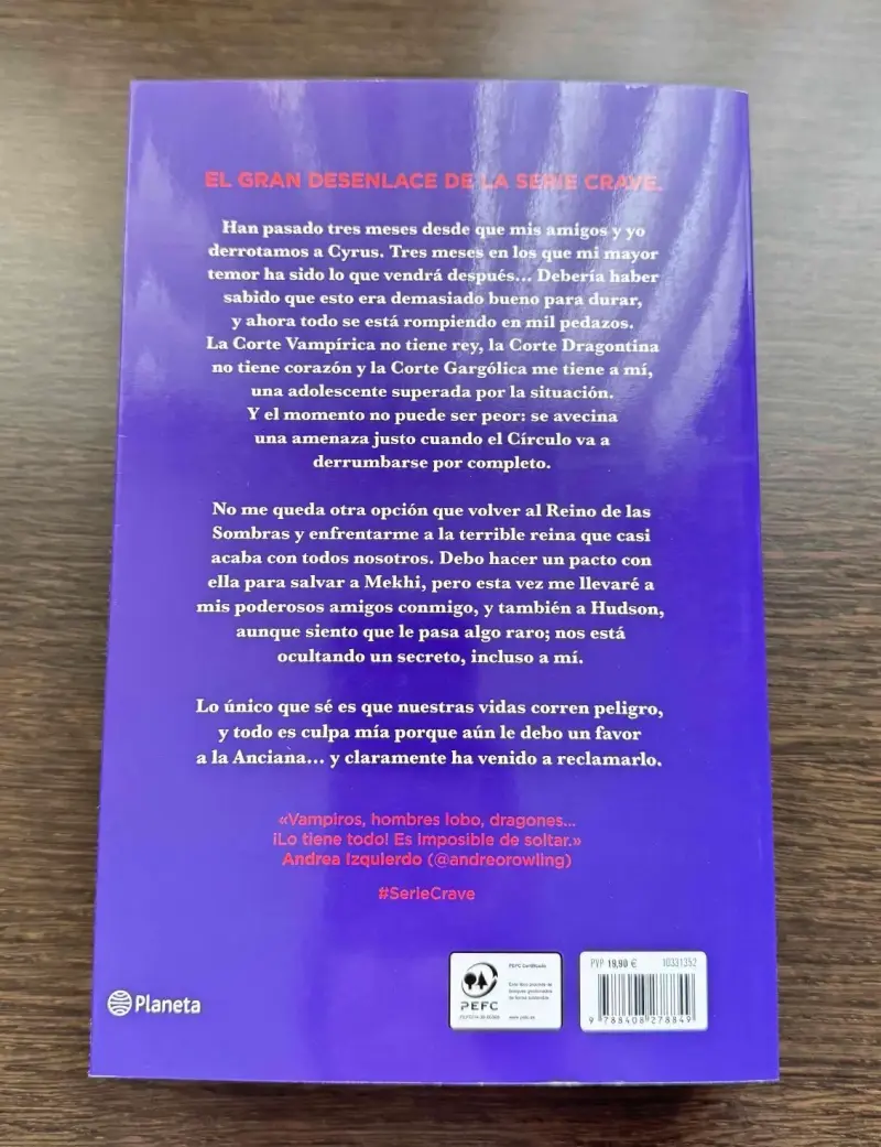 Libro Éxtasis Serie Crave - 2