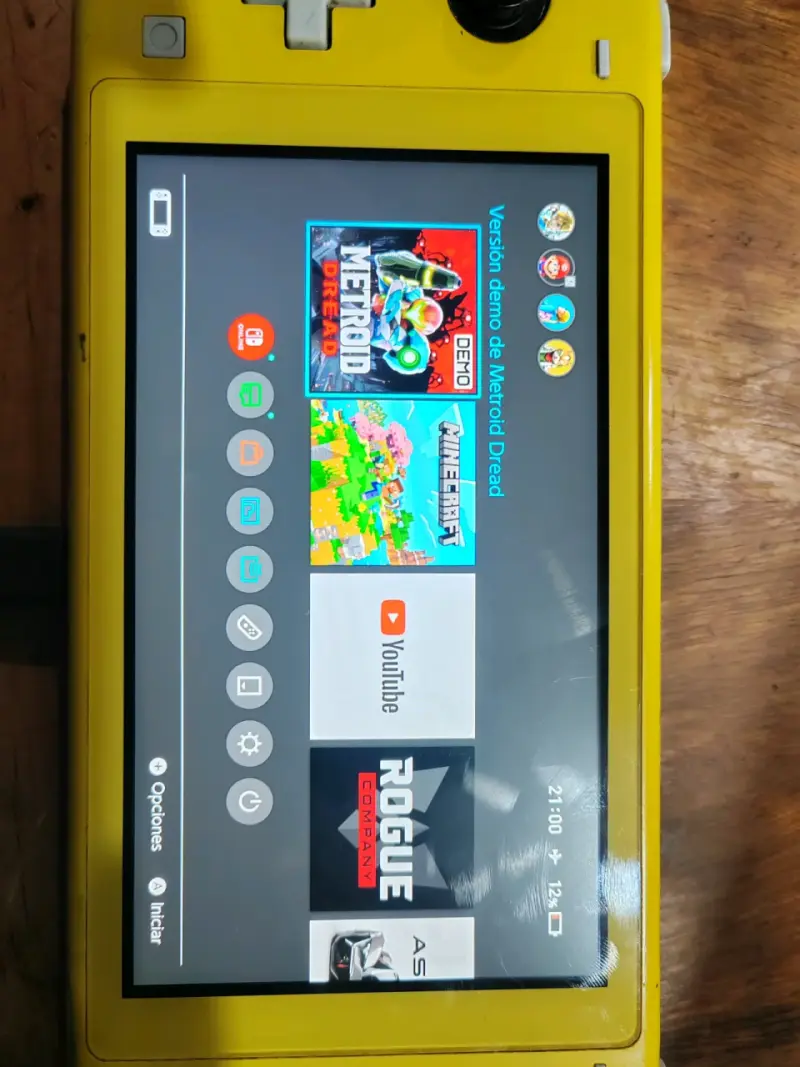 Switch lite leer - 2
