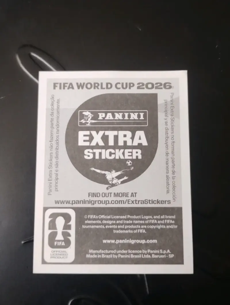 Lámina Panini Extra Sticker de kylian mbappé - 3