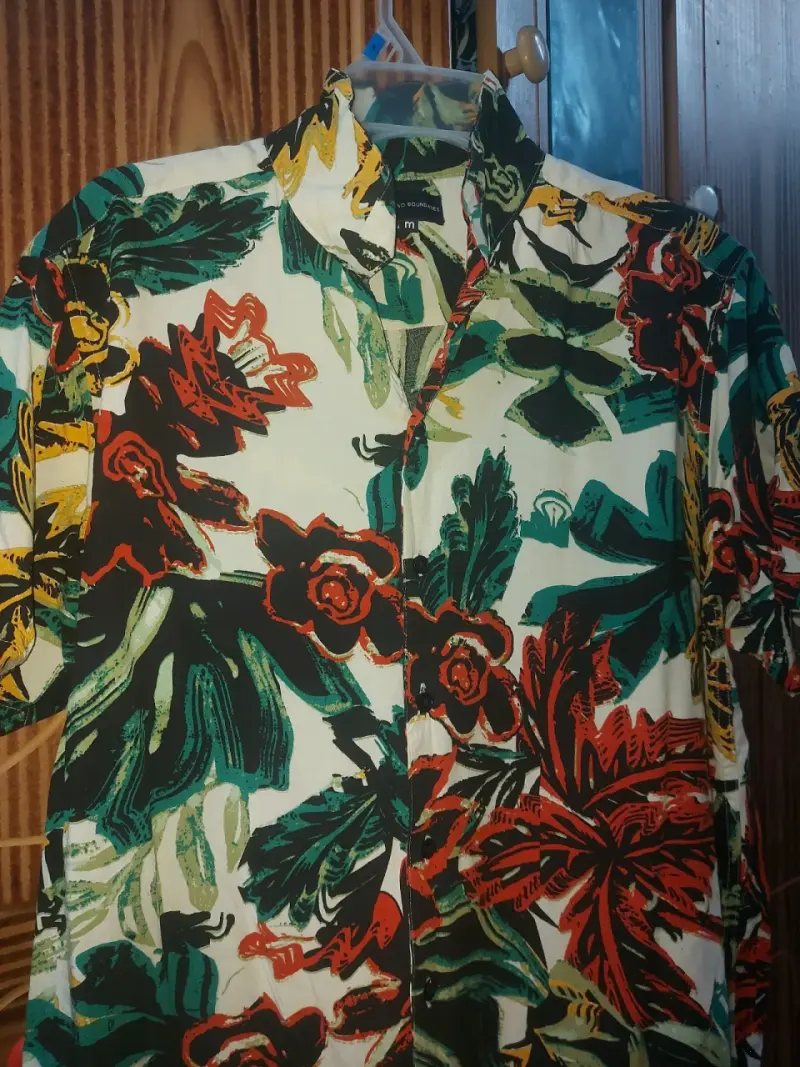 Camisa de verano multicolor - 1